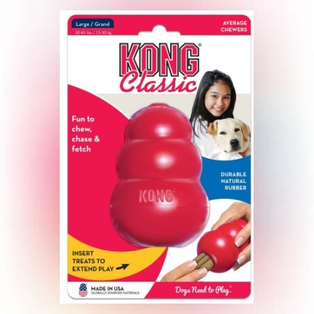 קונג קלאסיק L אדום