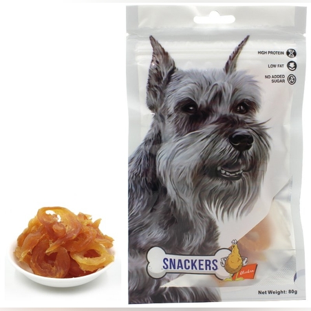 חטיף לכלבים סנקרס טבעות עוף 80 גרם