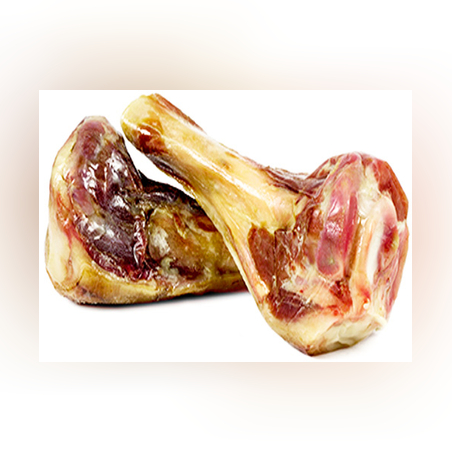 עצם חזיר טבעית עם בשר 2 יחידות במארז 400 גרם – R-For-Pet