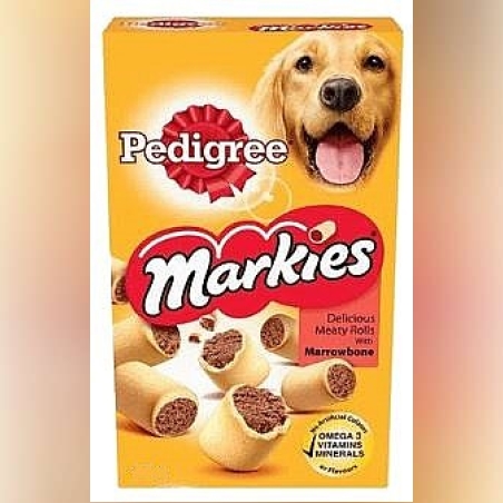 חטיף במילוי מח עצם לכלבים פדיגרי מארקיס 150 גר'