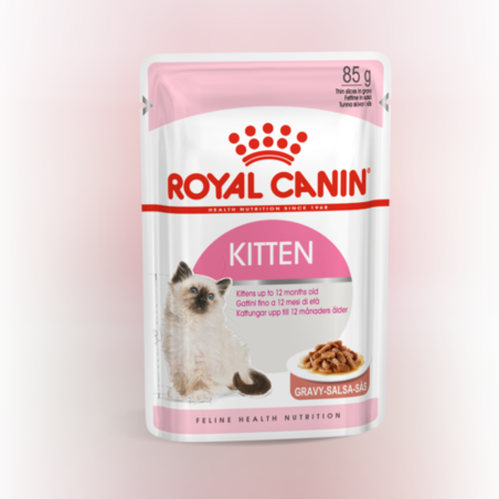 רויאל קנין פאוץ' קיטן נתחים ברוטב 85 גרם