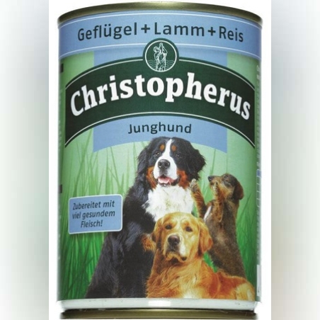 כריסטופרוס שימור לכלב עוף, טלה ואורז