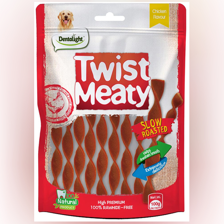 דנטלייט חטיף טוויסט בקר