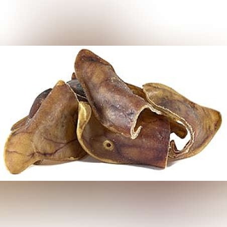 אוזן חזיר מיובשת לכלב L