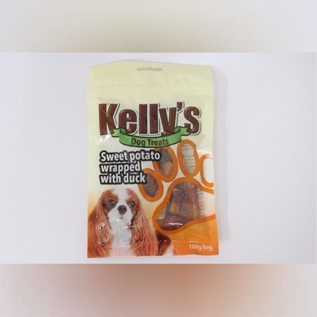חטיף קייליס לכלב ברווז/בטטה 100 גרם