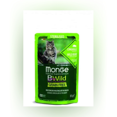 מונג' פאוץ' חזיר ירקות לחתול מסורס/מעוקר