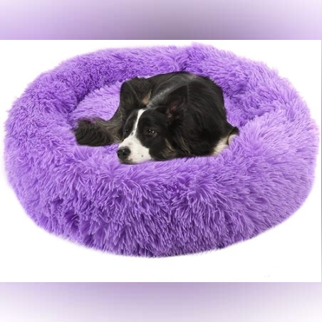 מיטה פלאפי במידה S עגולה פרוותית ומפנקת Pet's Project