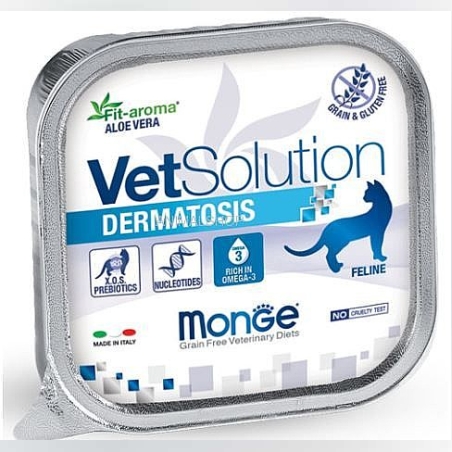 מונג' דרמטוזיס שימור רפואי לחתולים 100 גר'