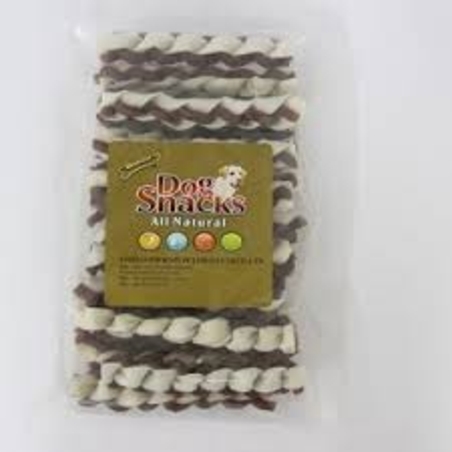 גנוולרז עצמות קלועות ללעיסה לכלב