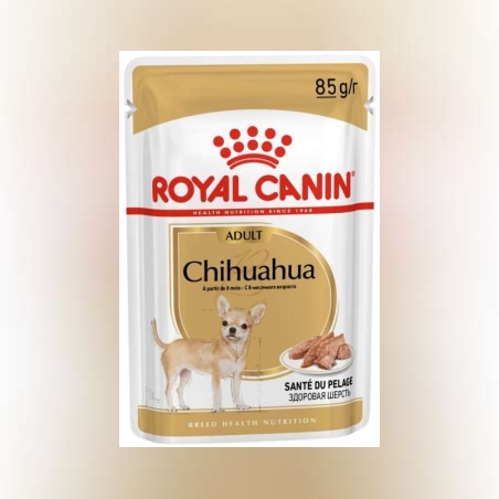 Royal Canin רויאל קנין 85 גרם מזון רטוב (פאוץ') לכלבים בוגרים מגזע צ'יוואווה
