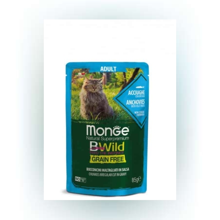 מונג' פאוץ' אנשובי וירקות נטול דגנים