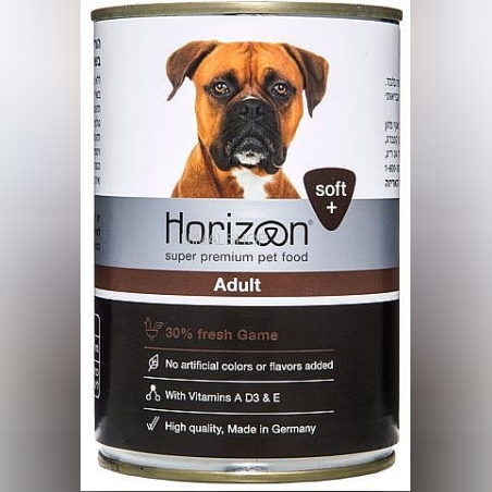 הורייזן - Horizon שימורים לכלבים בטעם בשר צייד 400 ג'