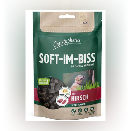 כריסטופרוס חטיף לכלב מבוסס צבי