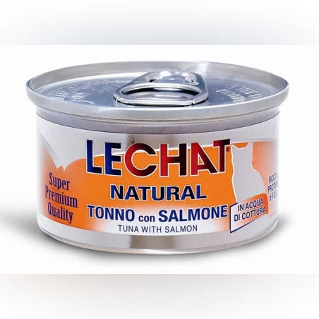 מעדן לחתול להשאט טונה וסלמון 80 גרם