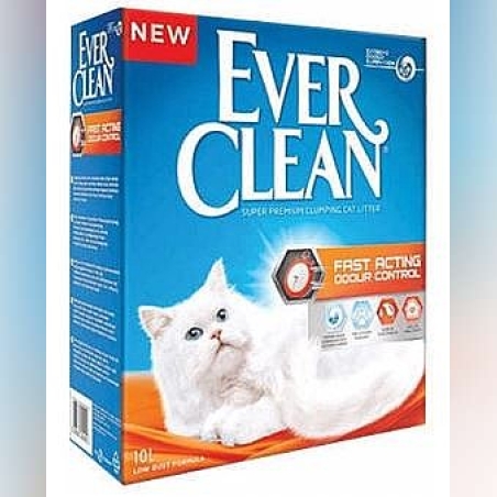 אוור קלין כתום מבושם עדין לחתול 8.3 ק