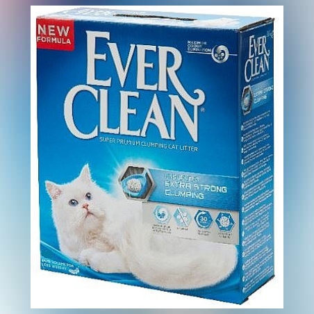 אוור קלין כחול לחתול מתגבש חזק ללא בישום 8.3 ק