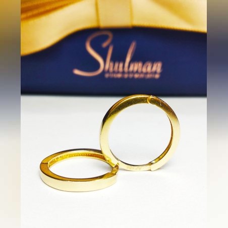 עגילי חישוק קליק חלקים גודל 3