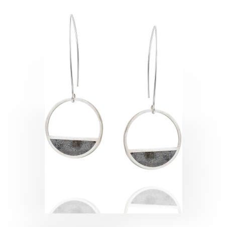 Balance Concrete Earrings