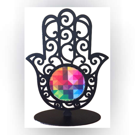 חמסה צבעונית-שחורה