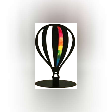 כדור פורח צבעוני-שחור