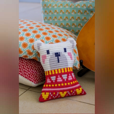 ערכת יצירה - כרית רקומה