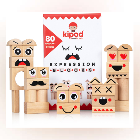 קוביות עץ – קוביות רגשות