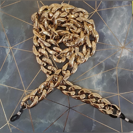 שרשרת למשקפיים גורמט זהב