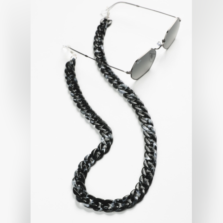 שרשרת למשקפיים גורמט שחור