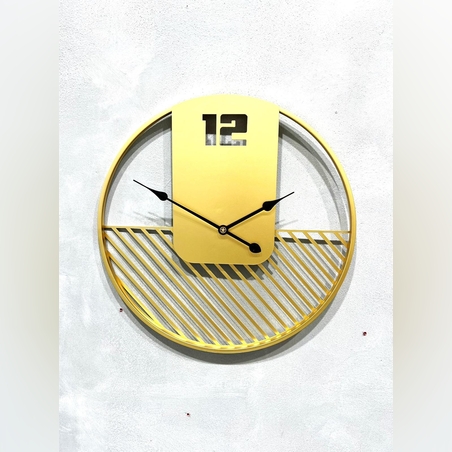 -שעון זהב קוטר 60