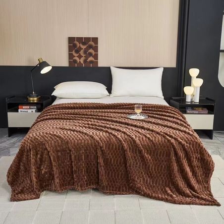 -                                                                                                 שמיכה חורפית - פלנל קורדרוי 1