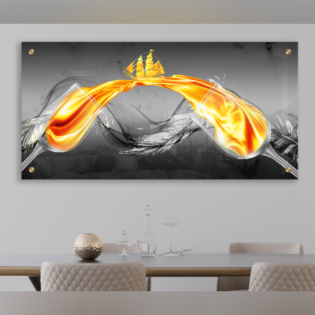 תמונת זכוכית מקורית מודפסת על זכוכית דגם-35819384