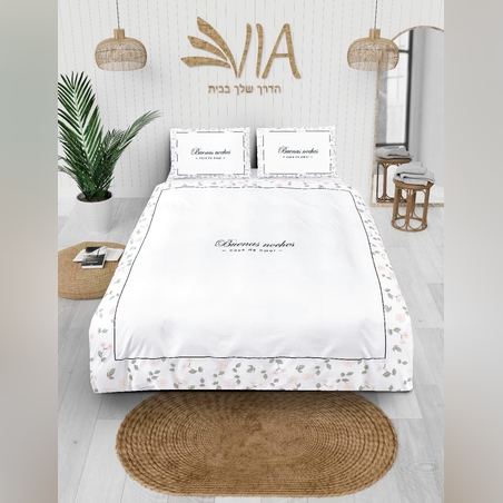 - דגם בוקט - 100% כותנה בצפיפות 144 חוטים 5