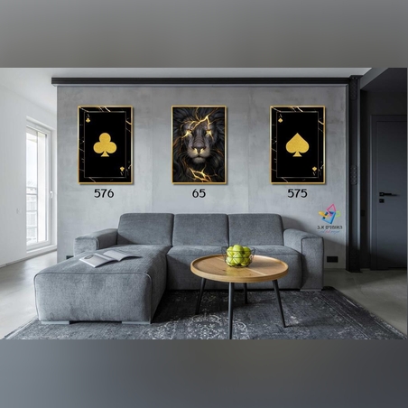 שלישיה ממוסגרת דגם 65,575,576