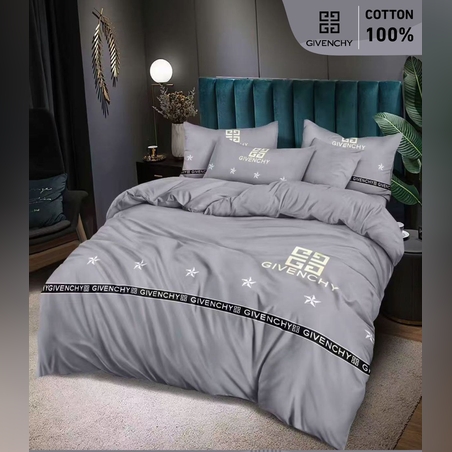 סט מצעים ממותג - 100% כותנה