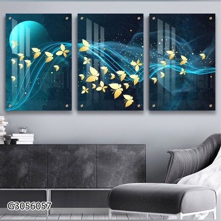 שלישיית תמונות מודפסות על זכוכית G3056057