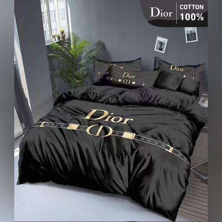 סט מצעים ממותג - 100% כותנה