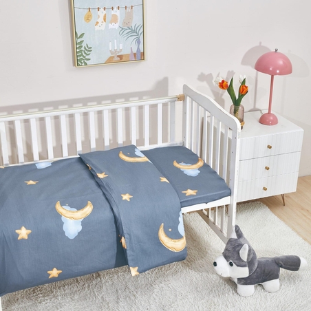 - דגם מיטת תינוק 100% כותנה 1