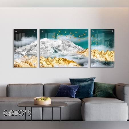 שלישיית תמונות מודפסות על זכוכית G4209315