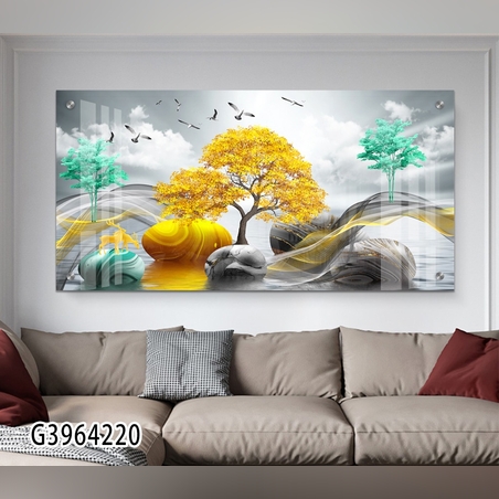 תמונת מודפס על זכוכית-למשרד או לסלון G3964220