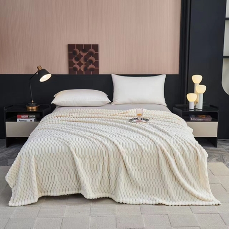 -                                                                                                 שמיכה חורפית - פלנל קורדרוי