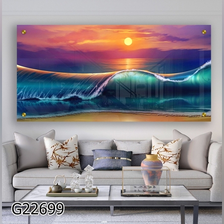 תמונת מודפס על זכוכית-למשרד או לסלון G22699