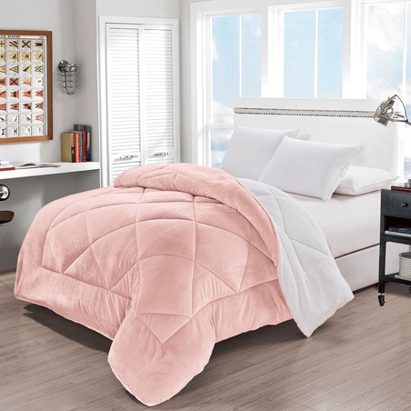 -                                                                                               - דגם שמיכות חורף צד אחד כבש מפנק צד שני פלנל עשיר ומחמם 8