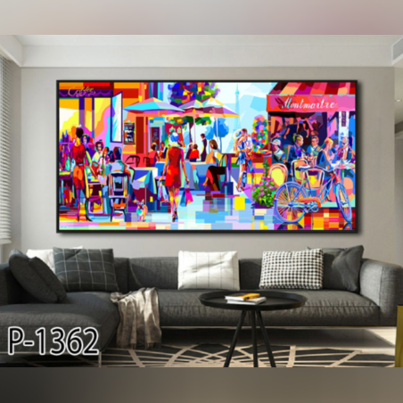 תמונת קנבס מעוצבת למשרד או לסלון דגם P-1362