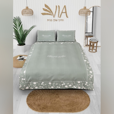 - דגם בוקט - 100% כותנה בצפיפות 144 חוטים 2