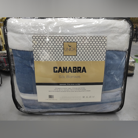 שמיכת כבש ממולאת דגם סקיל בלנאקט צבע נדיר סופר איכותי - זוגי 36