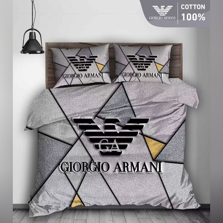 סט מצעים ממותג - 100% כותנה