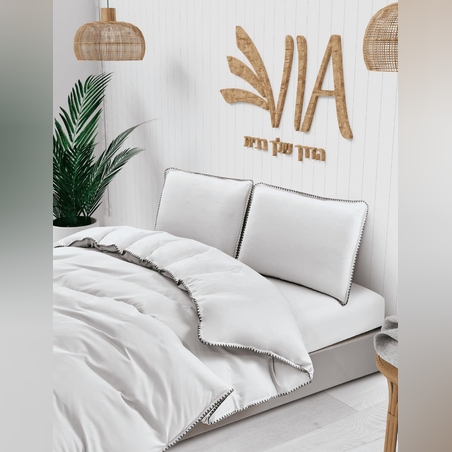 -                                                                                                                                                                                            דגם וופלי - 100% כותנה בצפיפות 144 חוטים 3