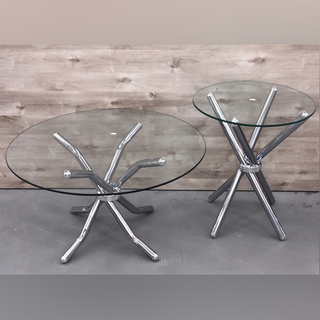 זוג שולחנות&כסף