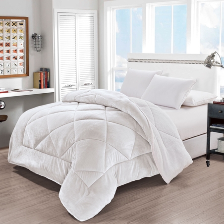 -                                                                                               - דגם שמיכות חורף צד אחד כבש מפנק צד שני פלנל עשיר ומחמם