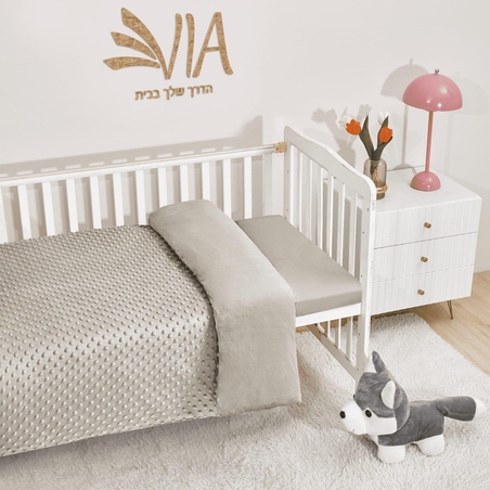 -                                                                                               דגם תינוקות- סט מצעים 100% פלנל 5